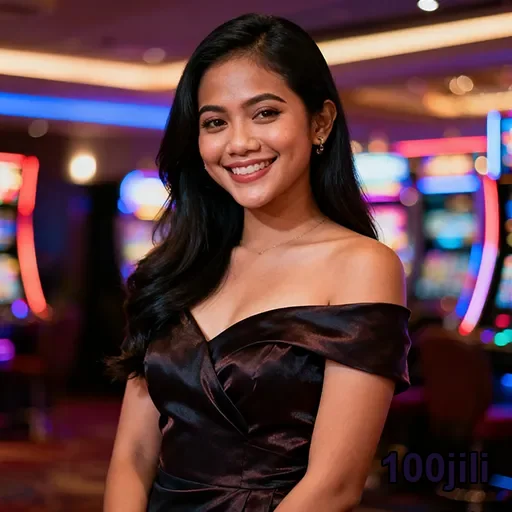 100jili smiling woman casino 2